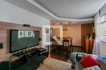 Sala de apartamento para alugar com 4 quartos, 130m² em Santo Antônio, Belo Horizonte