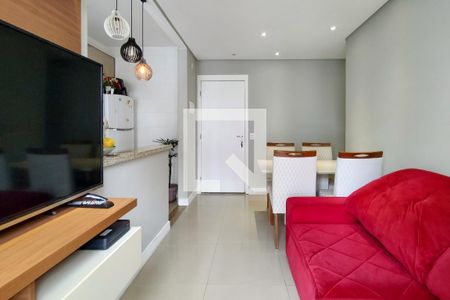 Sala de apartamento para alugar com 2 quartos, 49m² em Cidade Ocian, Praia Grande