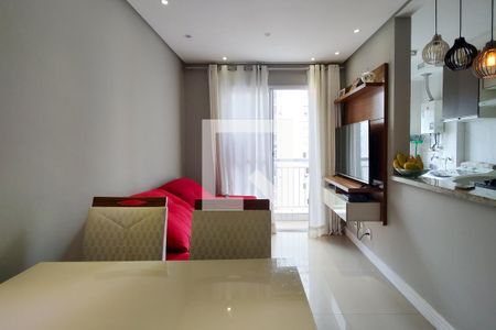 Sala de apartamento para alugar com 2 quartos, 49m² em Cidade Ocian, Praia Grande