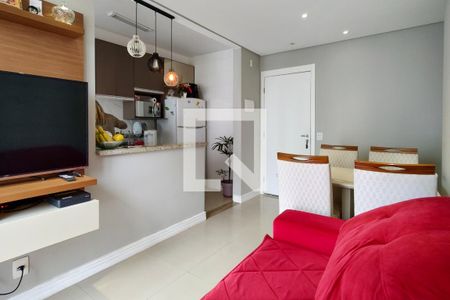 Sala de apartamento para alugar com 2 quartos, 49m² em Cidade Ocian, Praia Grande