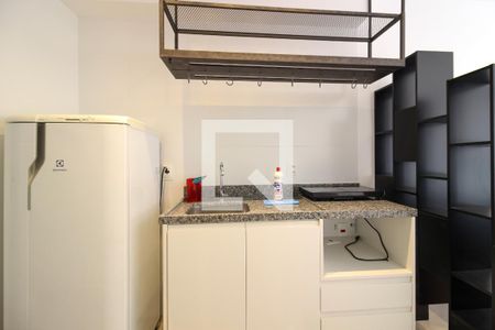 Studio para alugar com 25m², 1 quarto e sem vaga Studio para alugar com 25m², 1 quarto e sem vagaCozinha