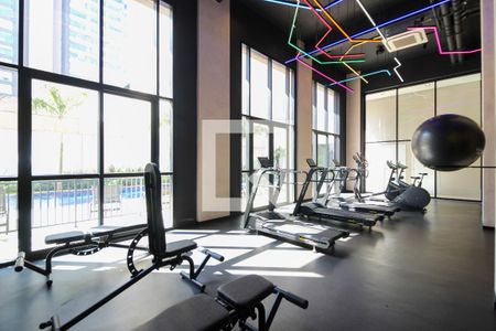 Studio para alugar com 25m², 1 quarto e sem vaga Studio para alugar com 25m², 1 quarto e sem vagaÁrea comum - Academia