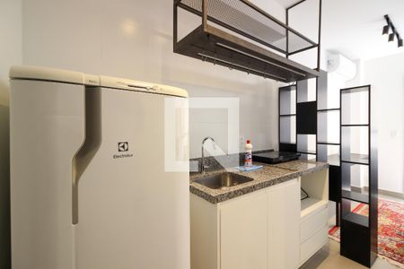 Studio para alugar com 25m², 1 quarto e sem vaga Studio para alugar com 25m², 1 quarto e sem vagaCozinha
