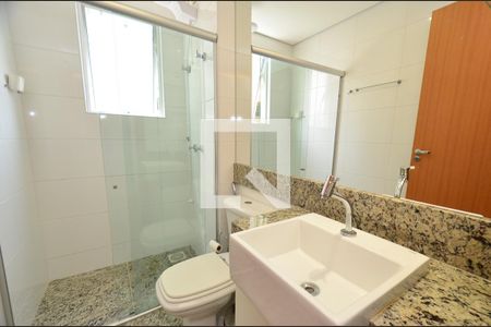 Banheiro de apartamento para alugar com 1 quarto, 50m² em Funcionários, Belo Horizonte