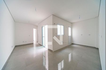 Sala de apartamento à venda com 2 quartos, 46m² em Vila Pires, Santo André