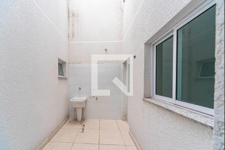 Vista da Sala de apartamento à venda com 2 quartos, 46m² em Vila Pires, Santo André