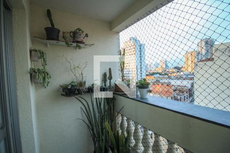 Varanda da sala  de apartamento à venda com 2 quartos, 57m² em Mooca, São Paulo