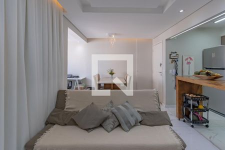 Sala de apartamento à venda com 2 quartos, 58m² em Heliópolis, Belo Horizonte