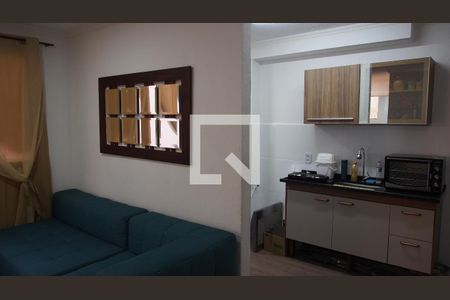 Cozinha e Área de Serviço de apartamento à venda com 2 quartos, 45m² em Fazenda Grande, Jundiaí