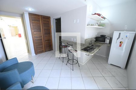 Sala/Cozinha de kitnet/studio para alugar com 1 quarto, 23m² em Setor Central, Goiânia