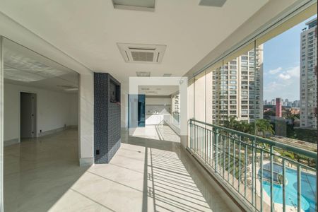 Varanda de apartamento à venda com 3 quartos, 168m² em Vila Gertrudes, São Paulo