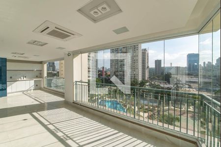 Varanda de apartamento à venda com 3 quartos, 168m² em Vila Gertrudes, São Paulo