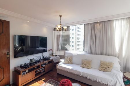 Sala de apartamento à venda com 3 quartos, 135m² em Santa Cecília, São Paulo