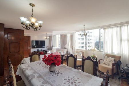 Sala de apartamento à venda com 3 quartos, 135m² em Santa Cecília, São Paulo