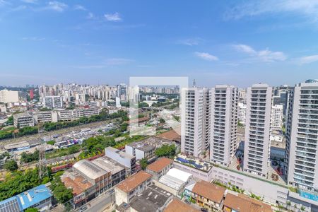 Vista Sala de apartamento para alugar com 2 quartos, 43m² em Barra Funda, São Paulo