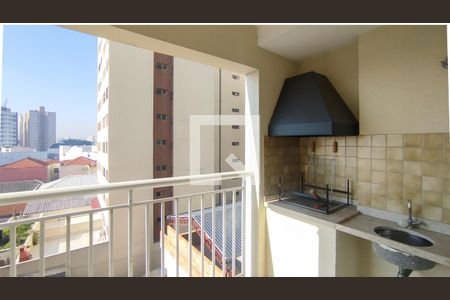 Varanda Goumet de apartamento à venda com 2 quartos, 64m² em Fundação, São Caetano do Sul