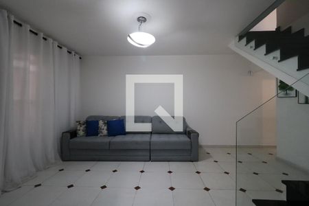 Sala de casa para alugar com 3 quartos, 290m² em Vila Palmares, Santo André