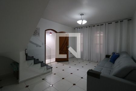 Sala de casa para alugar com 3 quartos, 290m² em Vila Palmares, Santo André