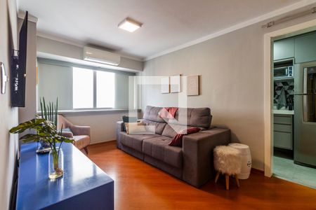 Sala de apartamento à venda com 1 quarto, 78m² em Jardim Paulista, São Paulo