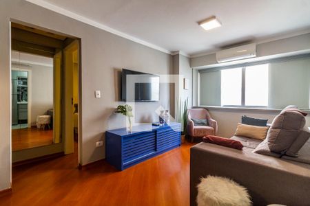 Sala de apartamento à venda com 1 quarto, 78m² em Jardim Paulista, São Paulo