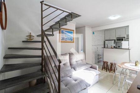 Sala 1 de apartamento à venda com 2 quartos, 90m² em Kennedy, Contagem