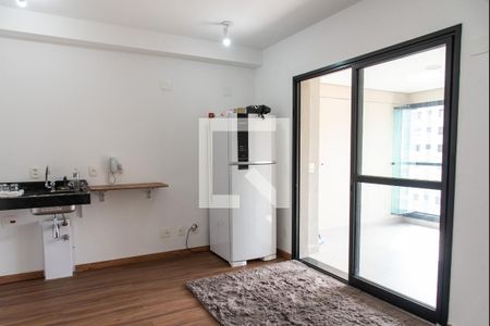 Sala/cozinha de apartamento para alugar com 1 quarto, 33m² em Vila Mariana, São Paulo