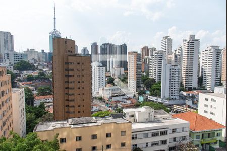 Vista da varanda de apartamento para alugar com 1 quarto, 33m² em Vila Mariana, São Paulo