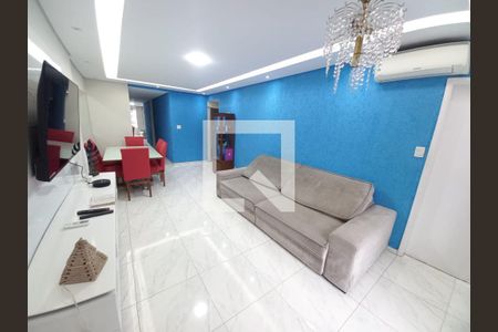 Sala de apartamento para alugar com 3 quartos, 105m² em Itararé, São Vicente