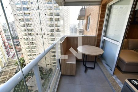 Sala - Sacada de apartamento à venda com 1 quarto, 48m² em Botafogo, Campinas