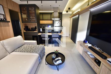 Sala de apartamento à venda com 1 quarto, 48m² em Botafogo, Campinas