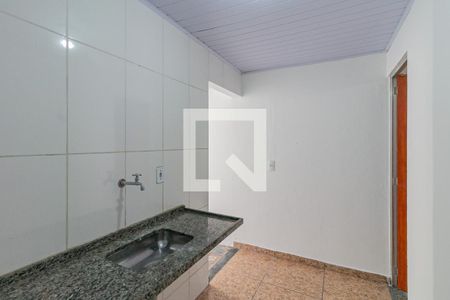 Cozinha de kitnet/studio para alugar com 1 quarto, 25m² em Alto Caiçaras, Belo Horizonte