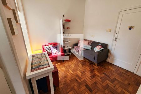 Sala de apartamento para alugar com 1 quarto, 32m² em Glória, Rio de Janeiro