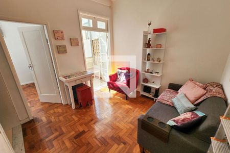 Sala de apartamento para alugar com 1 quarto, 32m² em Glória, Rio de Janeiro