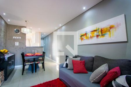 Sala de apartamento à venda com 3 quartos, 60m² em Parque Bandeirante, Santo André