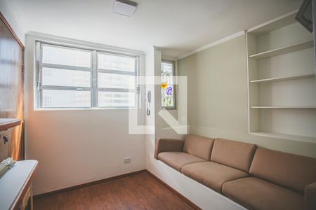 Sala de apartamento à venda com 1 quarto, 46m² em Bosque da Saúde, São Paulo