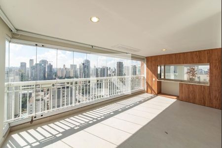 Varanda de apartamento à venda com 4 quartos, 341m² em Vila Cordeiro, São Paulo