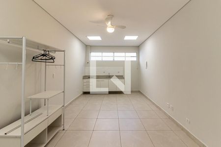 Sala/ Cozinha  de kitnet/studio para alugar com 1 quarto, 40m² em Campos Elíseos, São Paulo