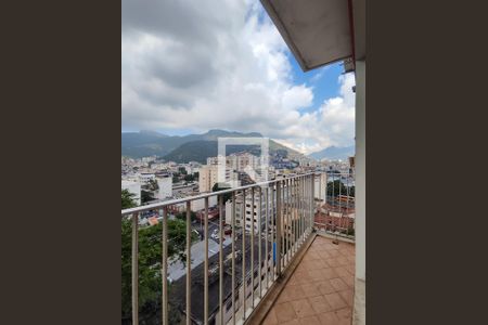 Varanda da Sala de apartamento à venda com 2 quartos, 59m² em Estácio, Rio de Janeiro