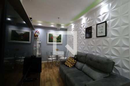 Sala de apartamento para alugar com 2 quartos, 41m² em Jardim Vila Rica, Santo André