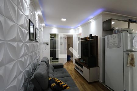 Sala de apartamento para alugar com 2 quartos, 41m² em Jardim Vila Rica, Santo André