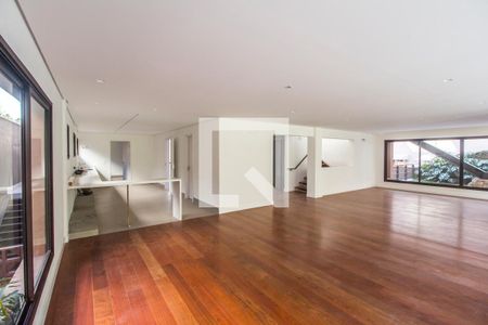 sala  de casa de condomínio à venda com 4 quartos, 815m² em Residencial Zero (tambore), Santana de Parnaíba