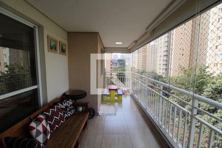 Sala / Cozinha - Varanda de apartamento à venda com 3 quartos, 86m² em Jardim Pereira Leite, São Paulo