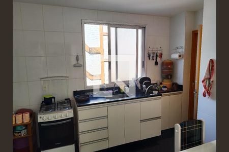 cozinha de apartamento à venda com 4 quartos, 181m² em Sagrada Família, Belo Horizonte