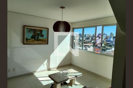 sala  de apartamento à venda com 4 quartos, 181m² em Sagrada Família, Belo Horizonte