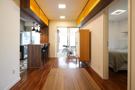 Sala/Cozinha de apartamento à venda com 1 quarto, 64m² em Pinheiros, São Paulo