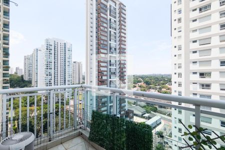 Varanda de apartamento à venda com 1 quarto, 80m² em Campo Belo, São Paulo