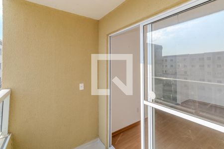 Varanda da Sala de apartamento para alugar com 2 quartos, 44m² em Inhoaíba, Rio de Janeiro