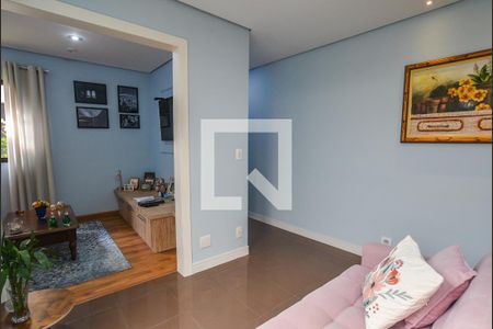 Sala de apartamento para alugar com 3 quartos, 90m² em Vila Assunção, Santo André