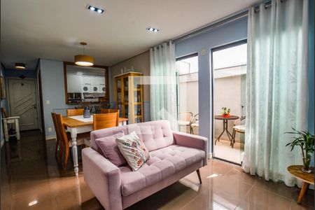 Sala de apartamento para alugar com 2 quartos, 144m² em Vila Assunção, Santo André