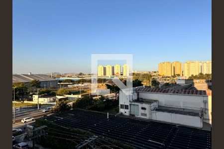 Vista sala  de apartamento à venda com 2 quartos, 47m² em Vila Homero Thon, Santo André